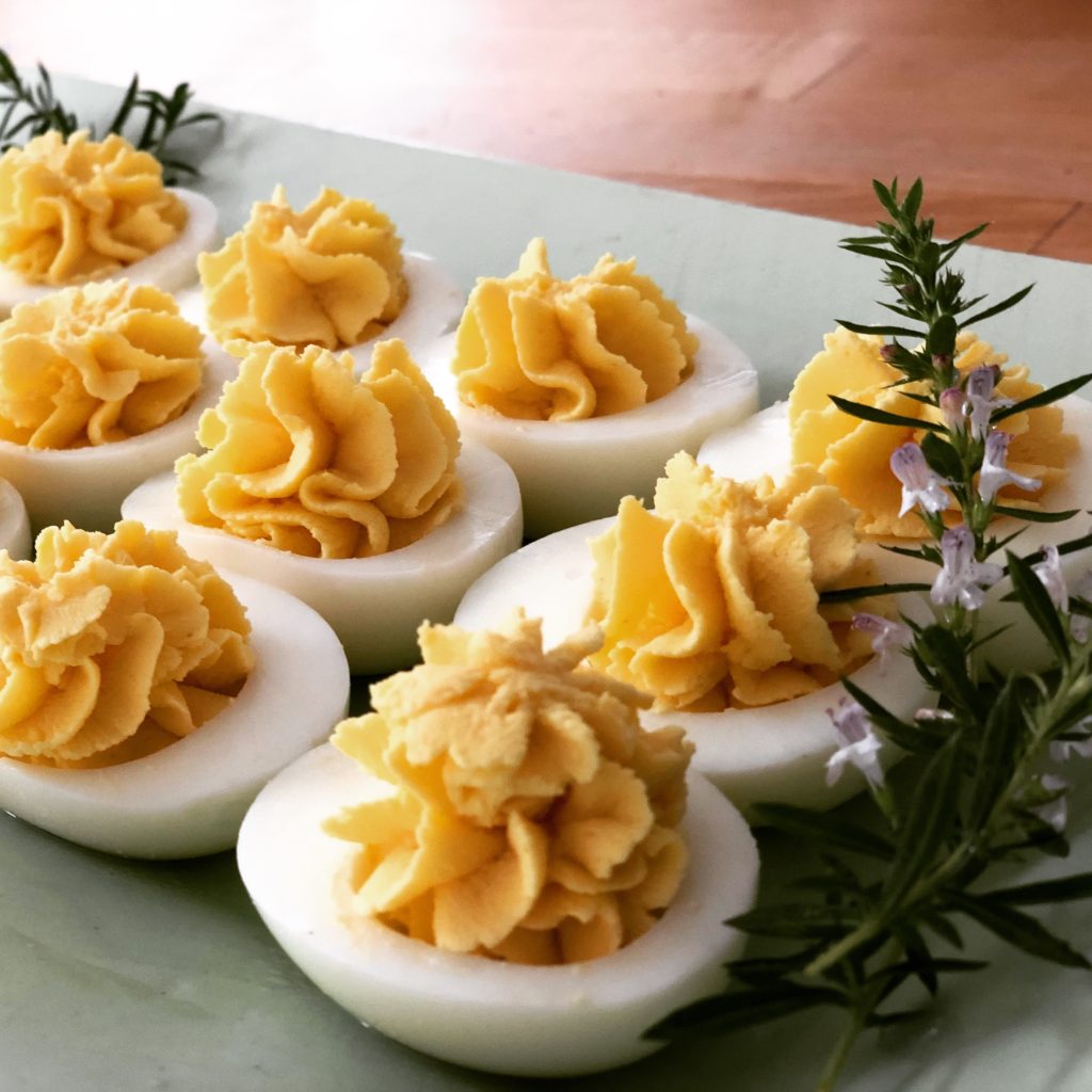 Eggs will peel perfectly when cooked n a steamer basket, then put in a bowl of ice water.