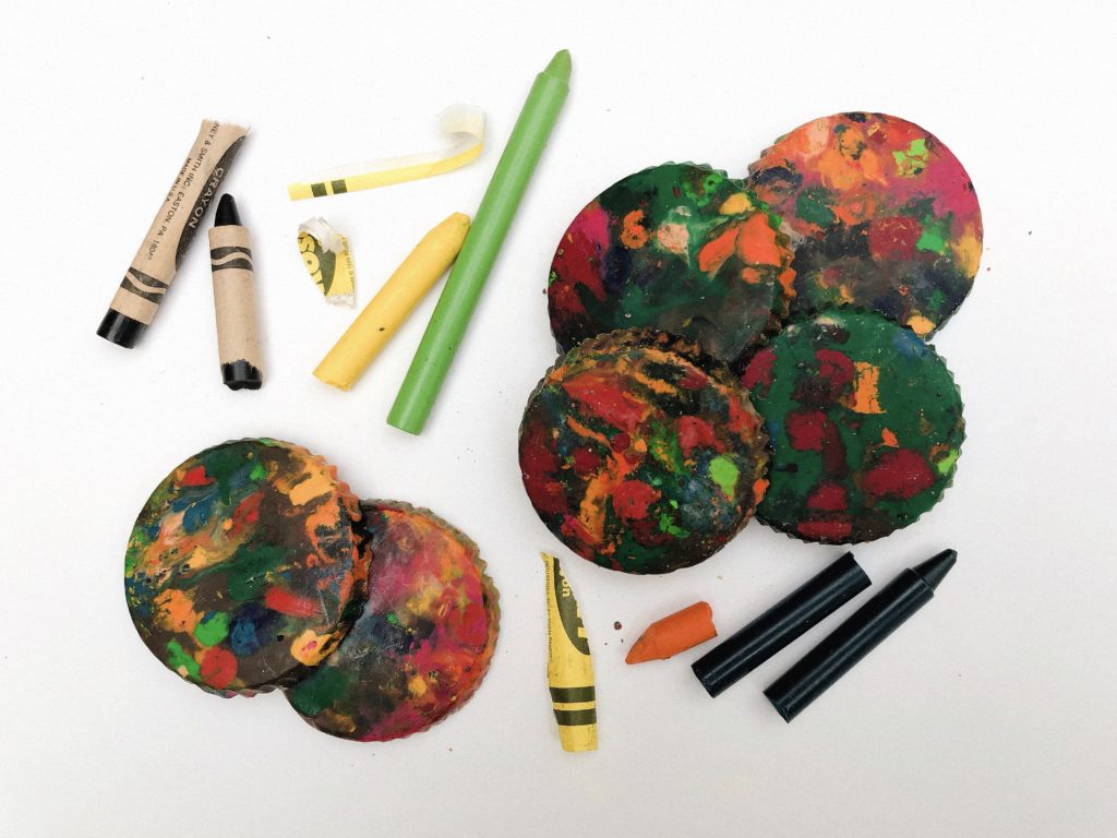 Recycle and Learn with Rainbow Crayons!