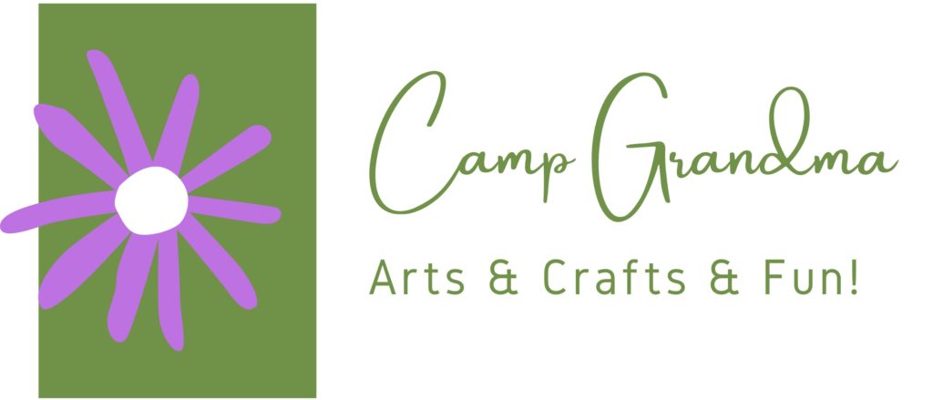 The Camp Grandma logo: Arts & Crafts & Fun!