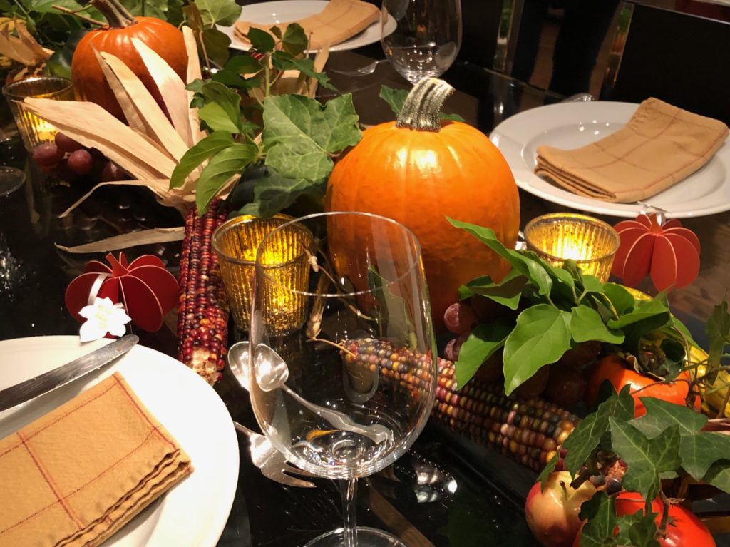 A Thanksgiving table setting is a poignant reminder that a family celebration may not be in order this year for some families.
