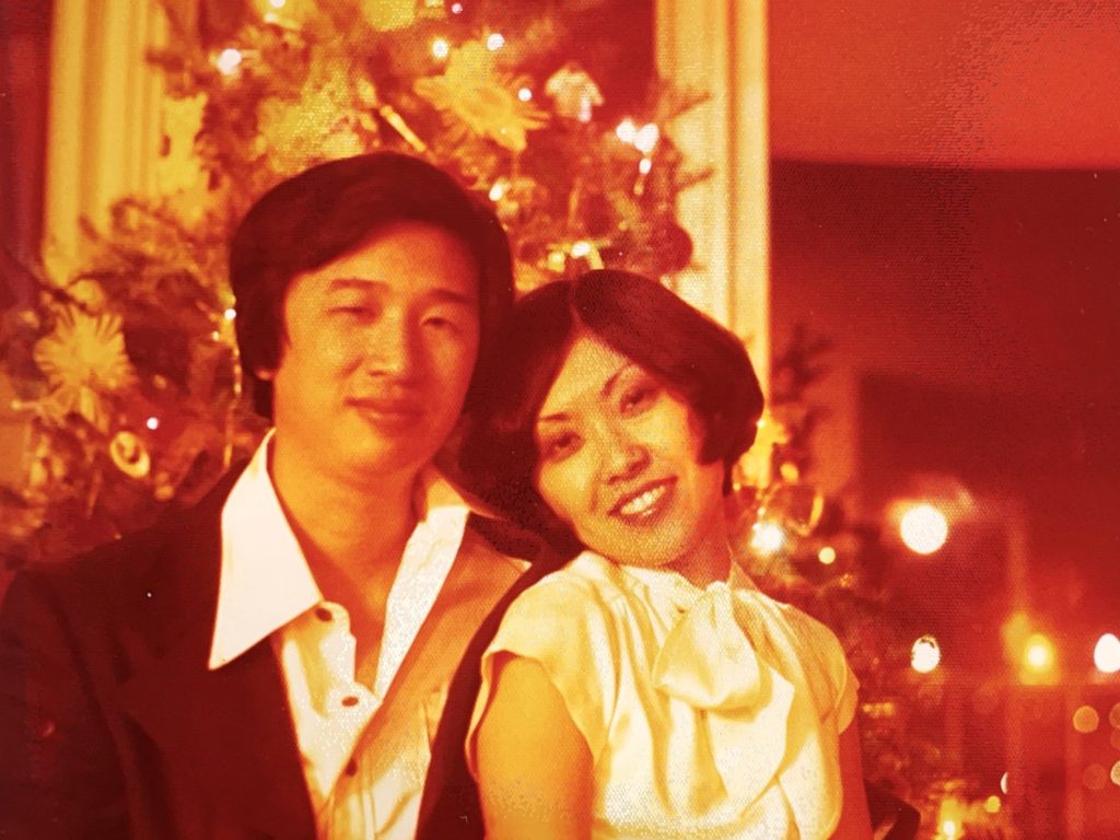 Take photos every year on special holidays like this one taken at Christmas decades ago, to preserve family memories.
