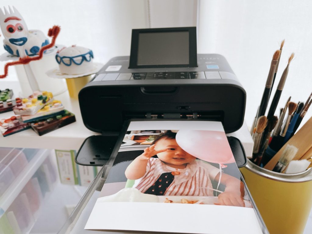 The Selphy CP1300 is an easy-to-use portable home printer; you can print photos from your phone to share with the family.