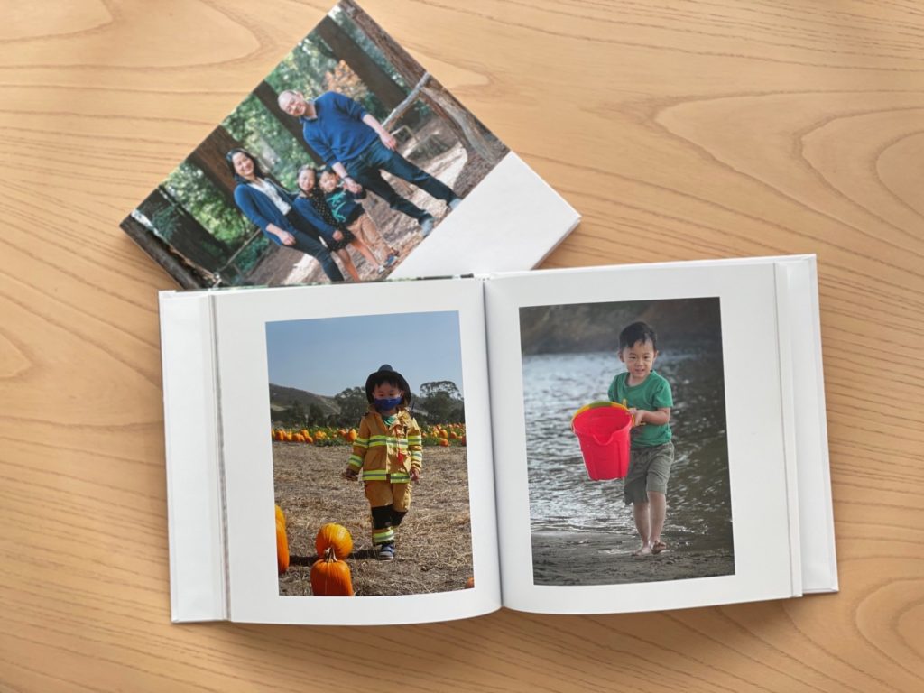 Annual photo books made for each child is a beautiful way to preserve family memories.