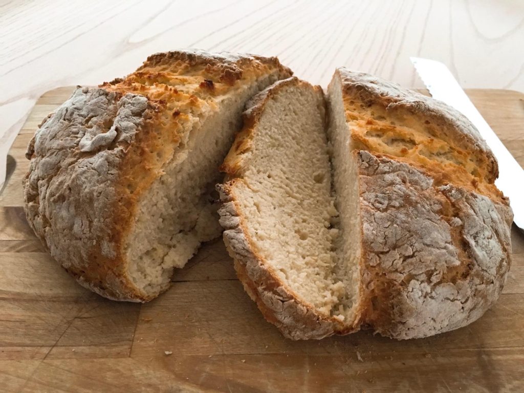 Irish Soda Bread is easy to make. Great for St. Patrick's Day or any other day.