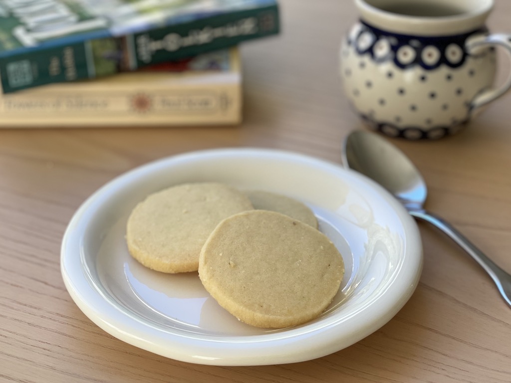 A few home-baked butter cookies, a cup of coffee, and a good book can be a welcome break.