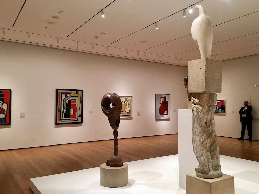 Gallery of the Museum of Modern Art, New York City.