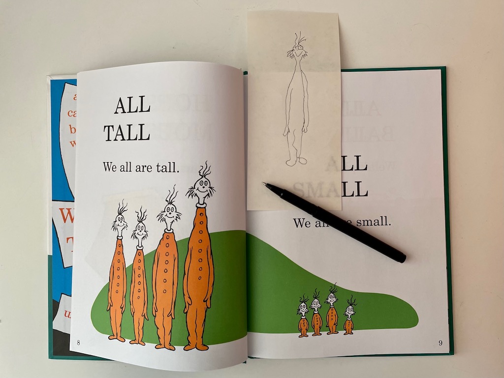 Trace an image from picture books as a hand-strengthening exercise for little ones learning to write.