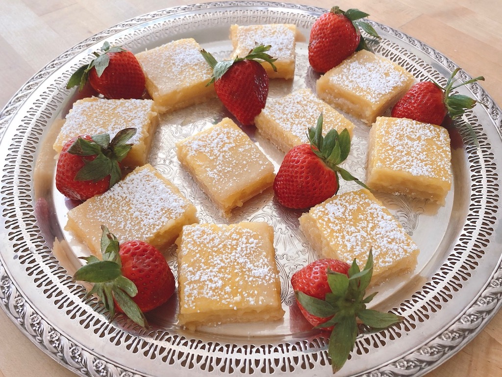 Learning to try a new recipe is great as part of a staycation plan. These lemon bars are a good recipe to try.
