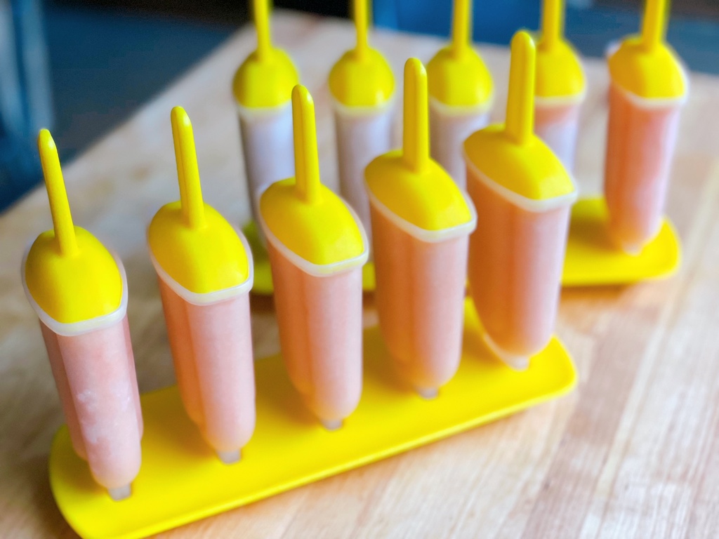 Paletas are Mexican ice pops made with fresh fruits.