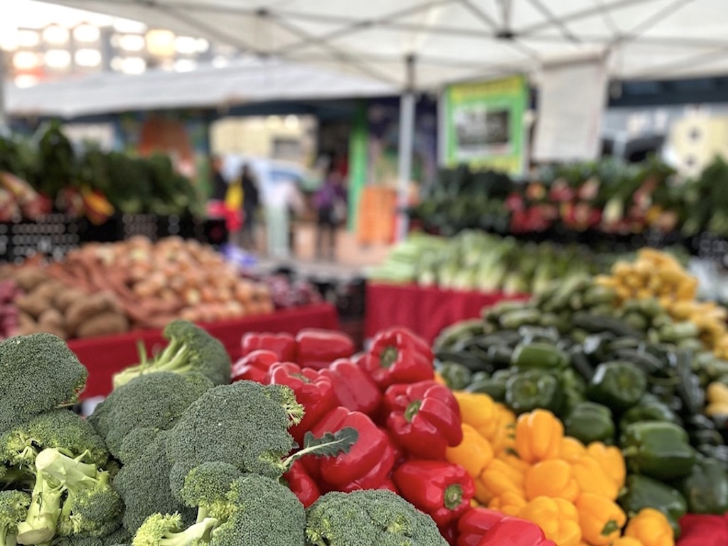 Get inspiration from the farmers' market for a seasonal salad.