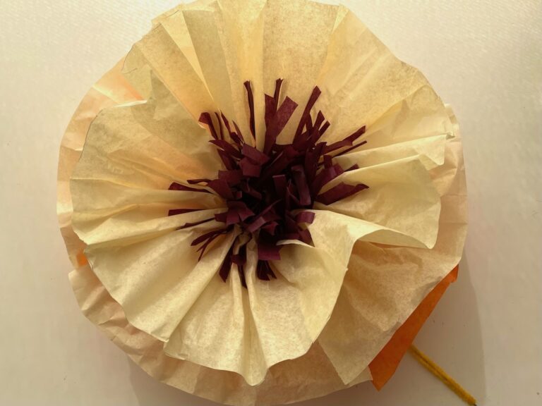 How to Make Mexican Paper Flowers Call Me Grandma