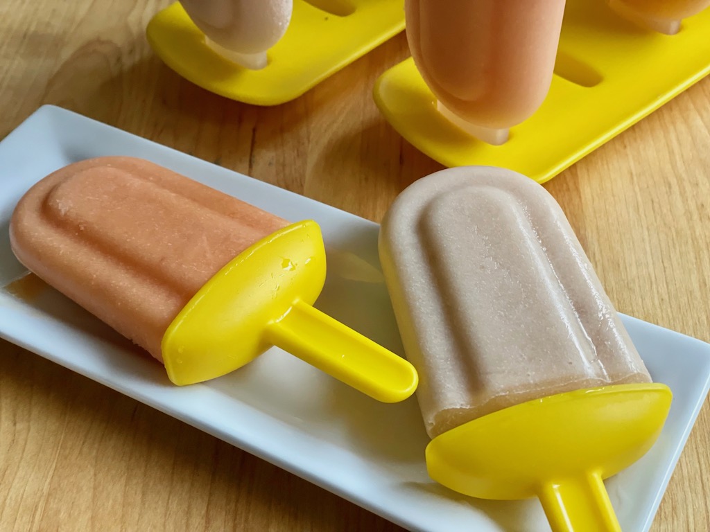 Paletas, Mexican ice pops, make a great dessert for kids at a Cinco de Mayo celebration.